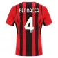 BENNACER #4 AC Milan Home Jersey 2021/22 By - elmontyouthsoccer