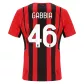 GABBIA #46 AC Milan Home Jersey 2021/22 By - elmontyouthsoccer