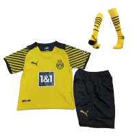 Borussia Dortmund Home Jersey Whole Kit 2021/22 By -Youth - elmontyouthsoccer