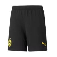 Borussia Dortmund Home Jersey Shorts 2021/22 By - elmontyouthsoccer