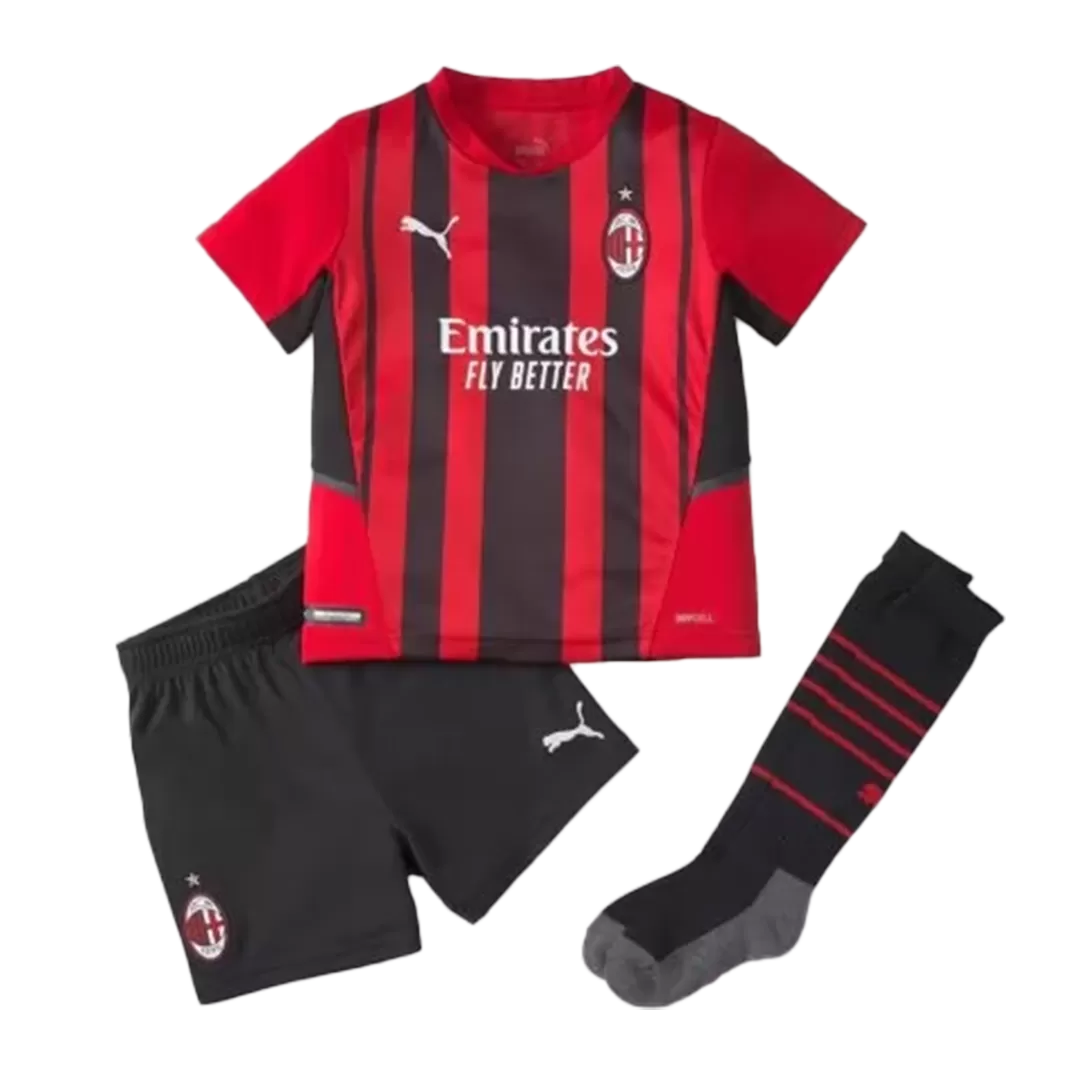 Youth Milan Jersey Whole Kit 2021/22 | Elmont Youth Soccer