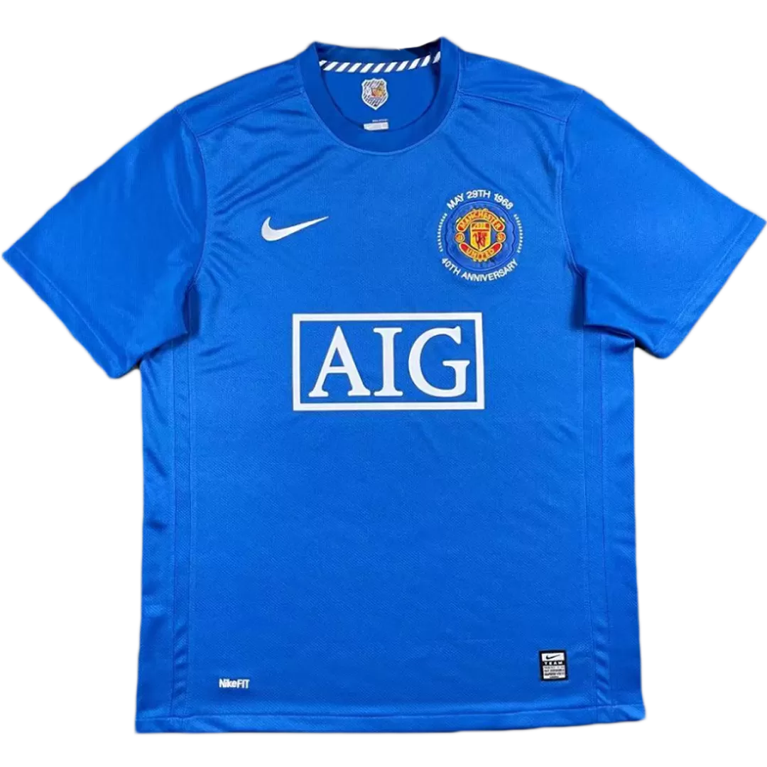 2008-09 Manchester United Third away Shirt Ronaldo 7 long sleeve