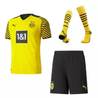 Borussia Dortmund Home Jersey Whole Kit 2021/22 By - elmontyouthsoccer
