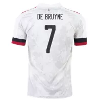 DE BRUYNE #7 Belgium Away Jersey 2020 By - elmontyouthsoccer