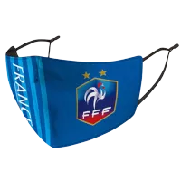 France Soccer Face Mask - - elmontyouthsoccer