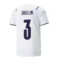 CHIELLINI #3 Italy Away Jersey 2021 By - elmontyouthsoccer