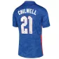 CHILWELL #21 England Away Jersey 2020 By - elmontyouthsoccer