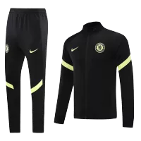 Chelsea Training Jacket Kit 2021/22 - Black - elmontyouthsoccer