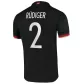 RÜDIGER #2 Germany Away Jersey 2020 By - elmontyouthsoccer