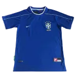 Brazil Away Jersey Retro 1998 - elmontyouthsoccer