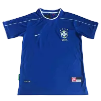 Brazil Away Jersey Retro 1998 - elmontyouthsoccer