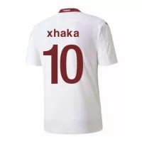 XHAKA #10 Switzerland Away Jersey 2020 By - elmontyouthsoccer