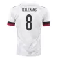 TIELEMANS #8 Belgium Away Jersey 2020 By - elmontyouthsoccer