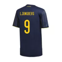 LJUNGBERG #9 Sweden Away Jersey 2020 By - elmontyouthsoccer
