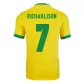 RICHARLISON #7 Brazil Home Jersey 2021 By - elmontyouthsoccer