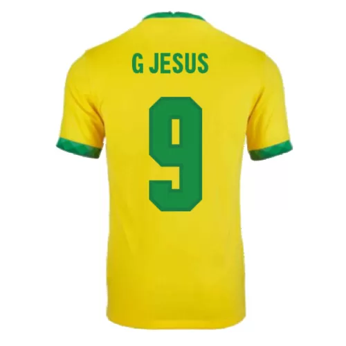 G Jesus 9 Brazil Home Jersey 21 By Nike Elmont Youth Soccer