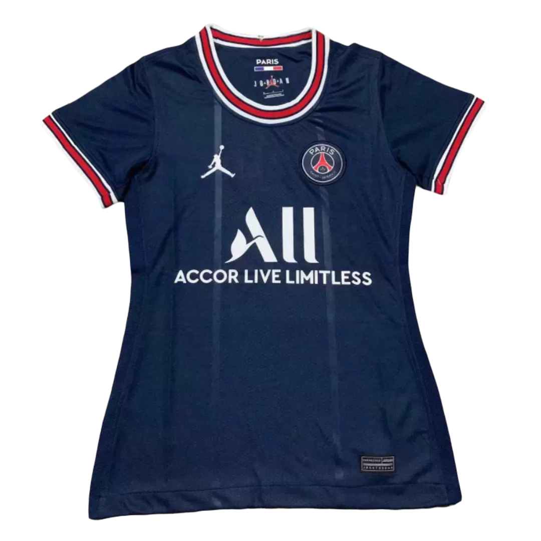 Women's Messi #30 PSG Home Jersey 2021/22 By Jordan - UCL Edition