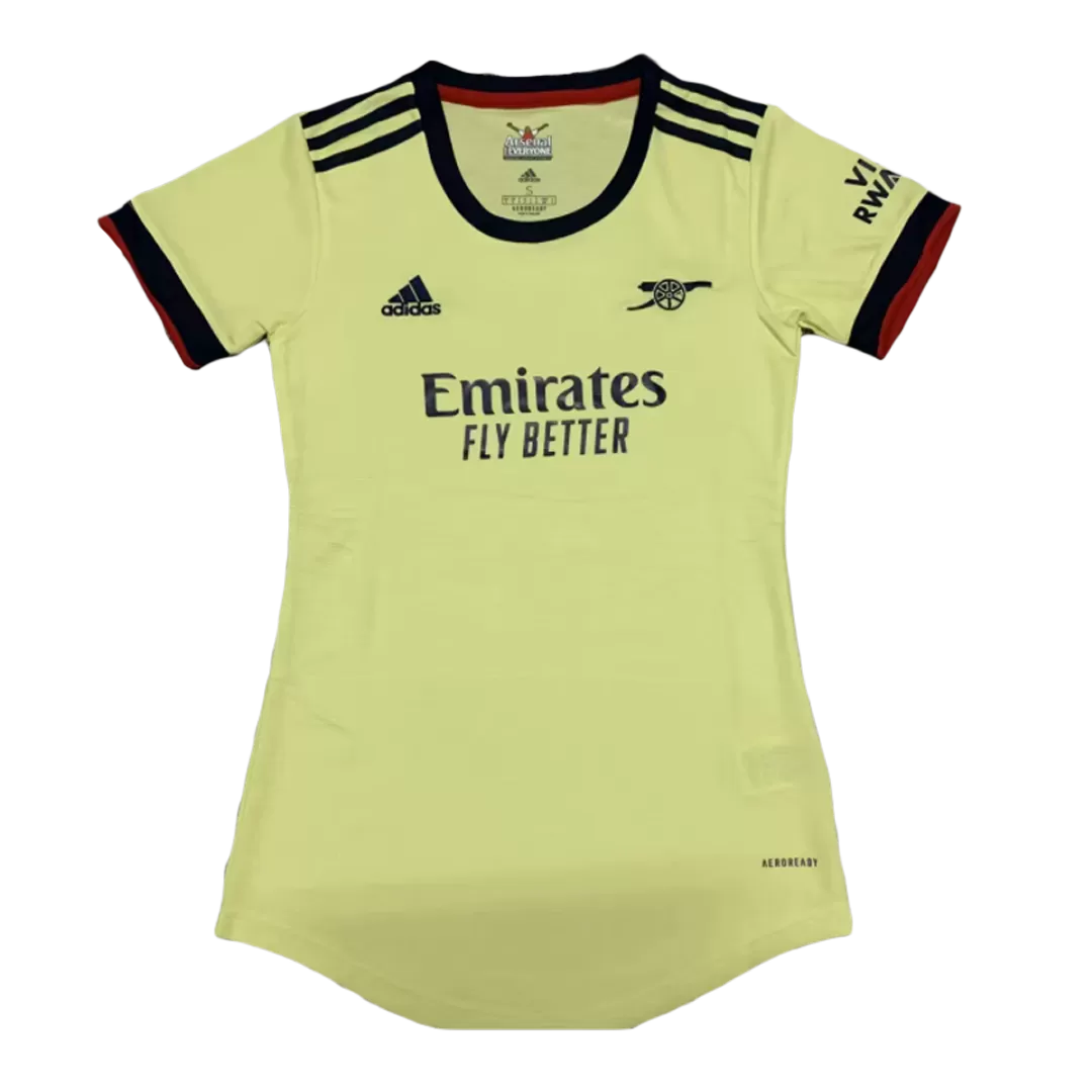 womens arsenal away shirt