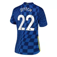 ZIYECH #22 Chelsea Home Jersey 2021/22 By - Women - elmontyouthsoccer