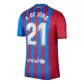 F.DE JONG #21 Barcelona Home Jersey 2021/22 By - ijersey