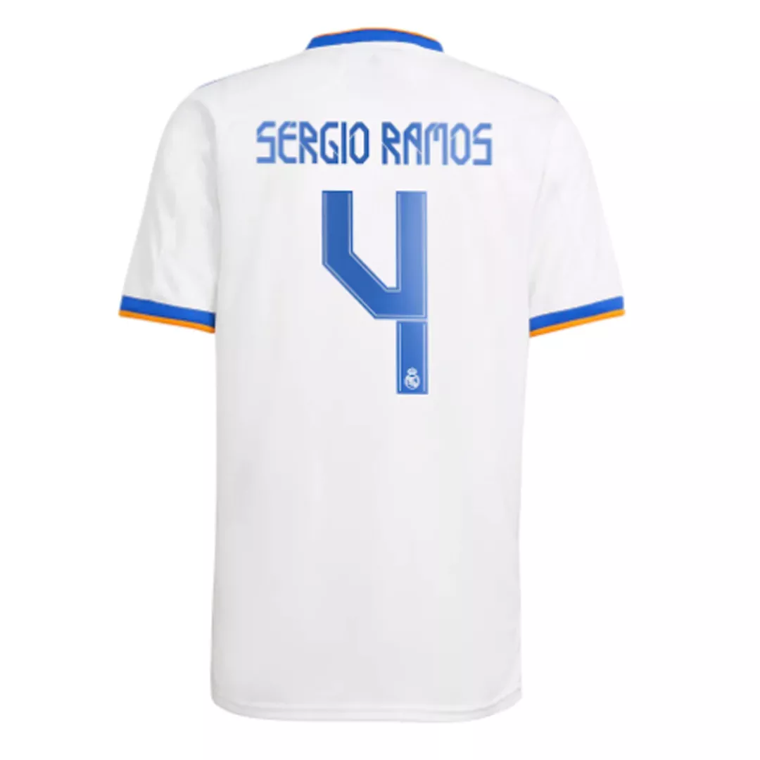 SERGIO RAMOS #4 Real Madrid Jersey 2021/22 Home