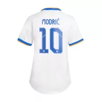 MODRIĆ #10 Real Madrid Home Jersey 2021/22 By - Women - elmontyouthsoccer