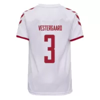 VESTERGAARD #3 Denmark Away Jersey 2021 By Hummel - elmontyouthsoccer