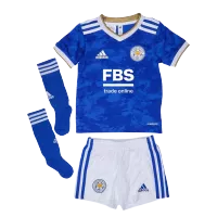 Leicester City Home Jersey Kit 2021/22 By -Youth - elmontyouthsoccer