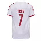 SKOV #7 Denmark Away Jersey 2021 By Hummel - elmontyouthsoccer