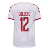 DOLBERG #12 Denmark Away Jersey 2021 By Hummel - elmontyouthsoccer