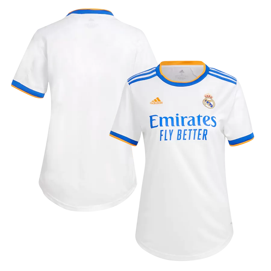 Real Madrid 2021-2022 Womens Home Shirt