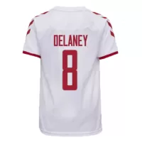 DELANEY #8 Denmark Away Jersey 2021 By Hummel - elmontyouthsoccer