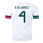 E.ÁLVAREZ #4 Mexico Away Jersey 2020 By Adidas