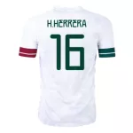 H.HERRERA #16 Mexico Away Jersey 2020 By Adidas