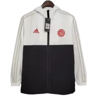 Ajax Windbreaker 2021/22 By - Black&White - elmontyouthsoccer
