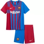 Youth Barcelona Jersey Kit 2021/22 Home - elmontyouthsoccer