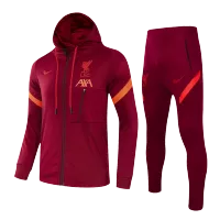 Liverpool Hoodie Training Kit 2021/22 Youth- Red - elmontyouthsoccer