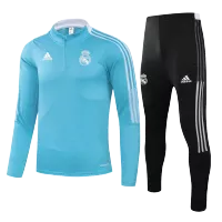 Real Madrid Tracksuit 2021/22 Youth - Blue&Black - ijersey