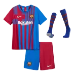 Barcelona Home Jersey Kit 2021/22 By -Youth - elmontyouthsoccer