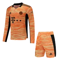Bayern Munich Goalkeeper Jersey 2021/22 Orange - elmontyouthsoccer