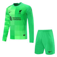 Liverpool Goalkeeper Jersey 2021/22 Green - elmontyouthsoccer