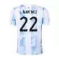 L. MARTINEZ #22 Argentina Jersey 2021 Home - elmontyouthsoccer