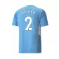 WALKER #2 Manchester City Home Jersey 2021/22 By - elmontyouthsoccer