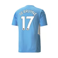 Kevin de Bruyne #17 Manchester City Jersey 2021/22 Home - elmontyouthsoccer