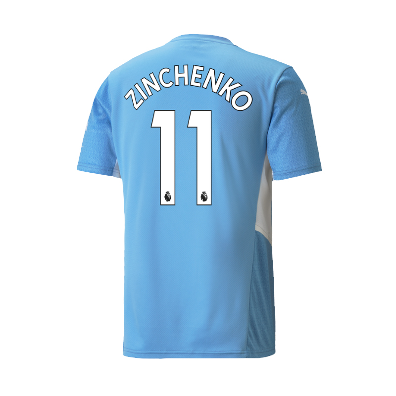 ZINCHENKO #11 Manchester City Home Jersey 2021/22 By Puma