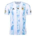 Argentina Copa America 2021 Final Home Jersey By - elmontyouthsoccer