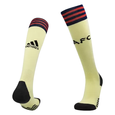 Arsenal Away Soccer Socks 2021/22 By - Youth - ijersey