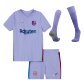 Barcelona Away Jersey Whole Kit 2021/22 By Nike - Youth
