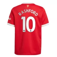 RASHFORD #10 Manchester United Home Jersey 2021/22 By - ijersey