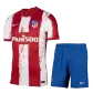 Atletico Madrid Home Jersey Kit 2021/22 By - Red&White - elmontyouthsoccer